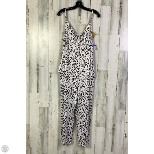 Jumpsuit By Shein In Animal Print, Size: 1x