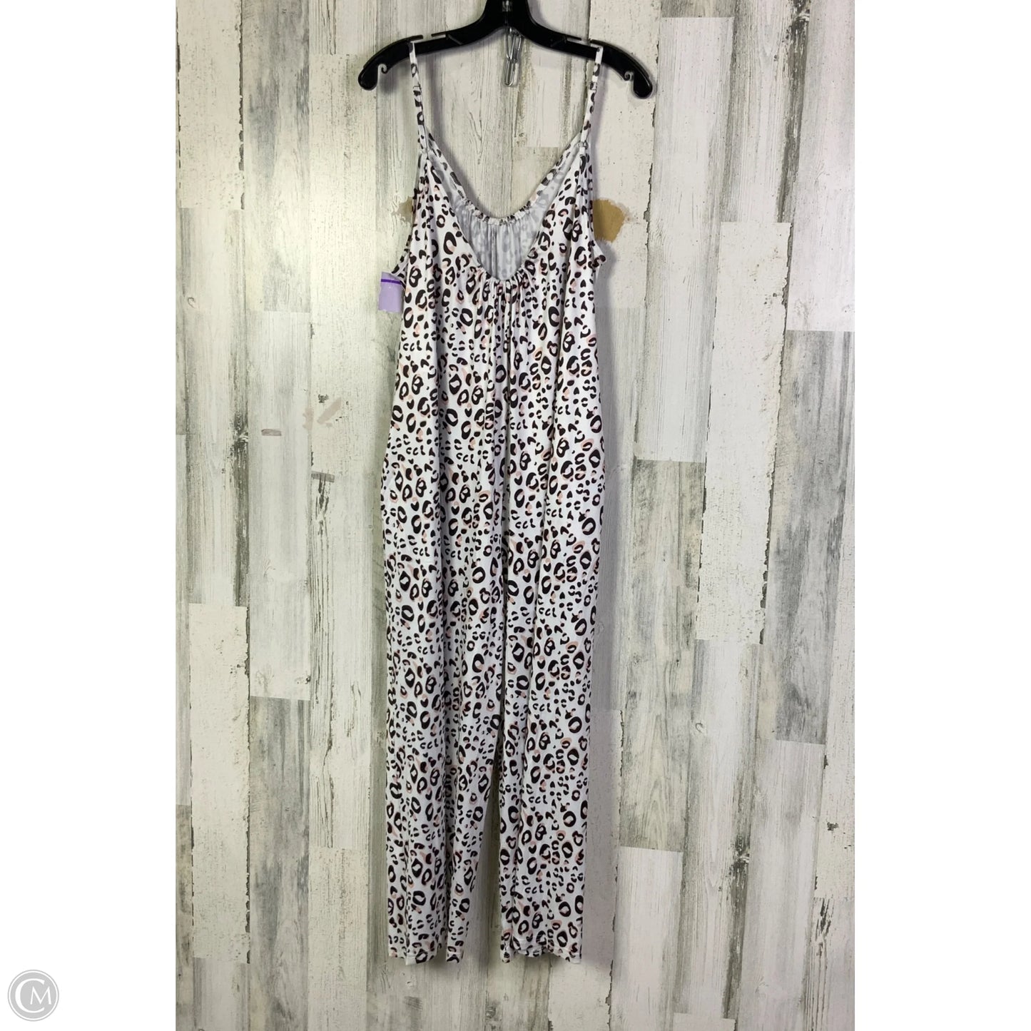 Jumpsuit By Shein In Animal Print, Size: 1x
