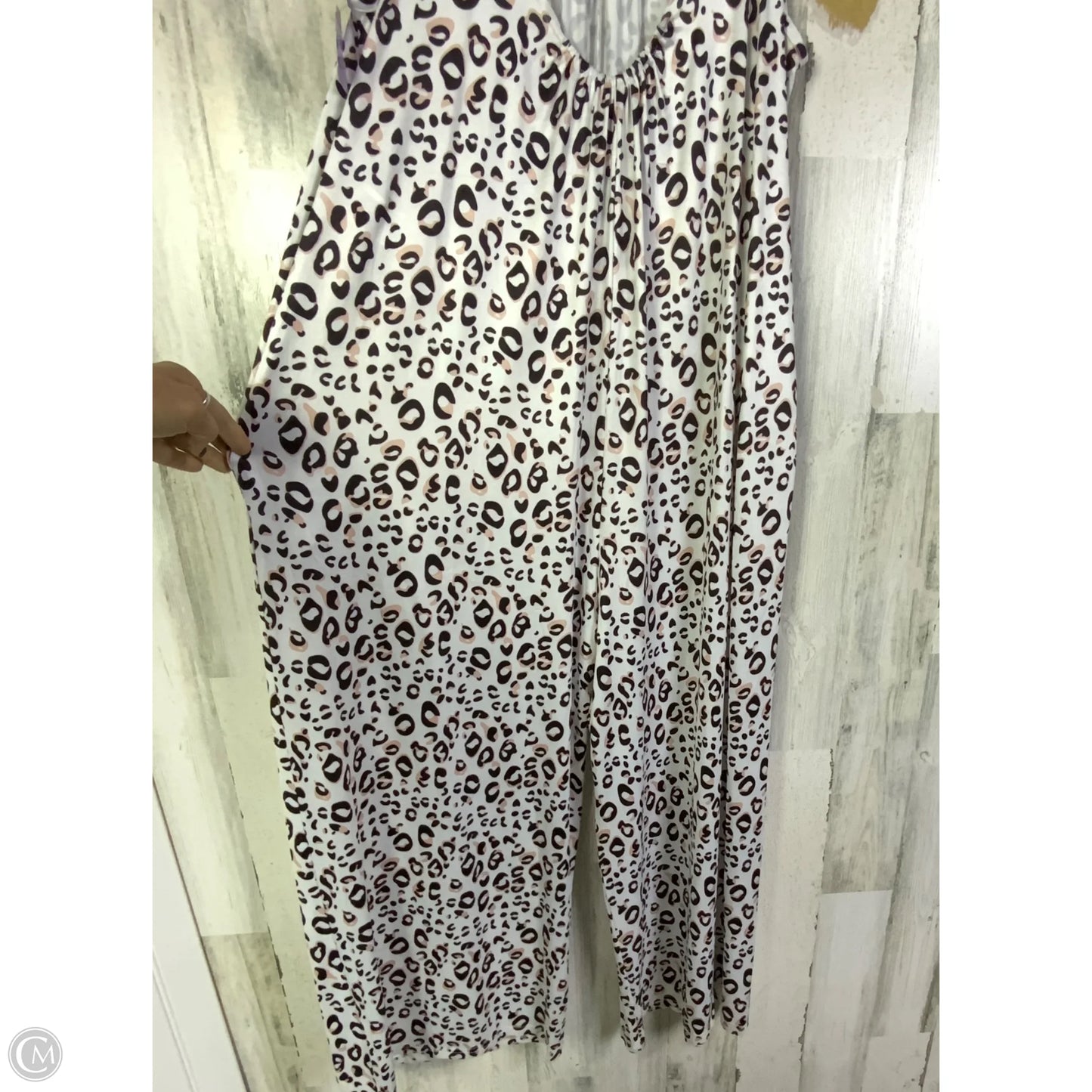 Jumpsuit By Shein In Animal Print, Size: 1x