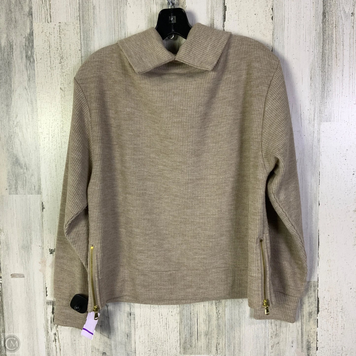 Sweater By Varley In Taupe, Size: M