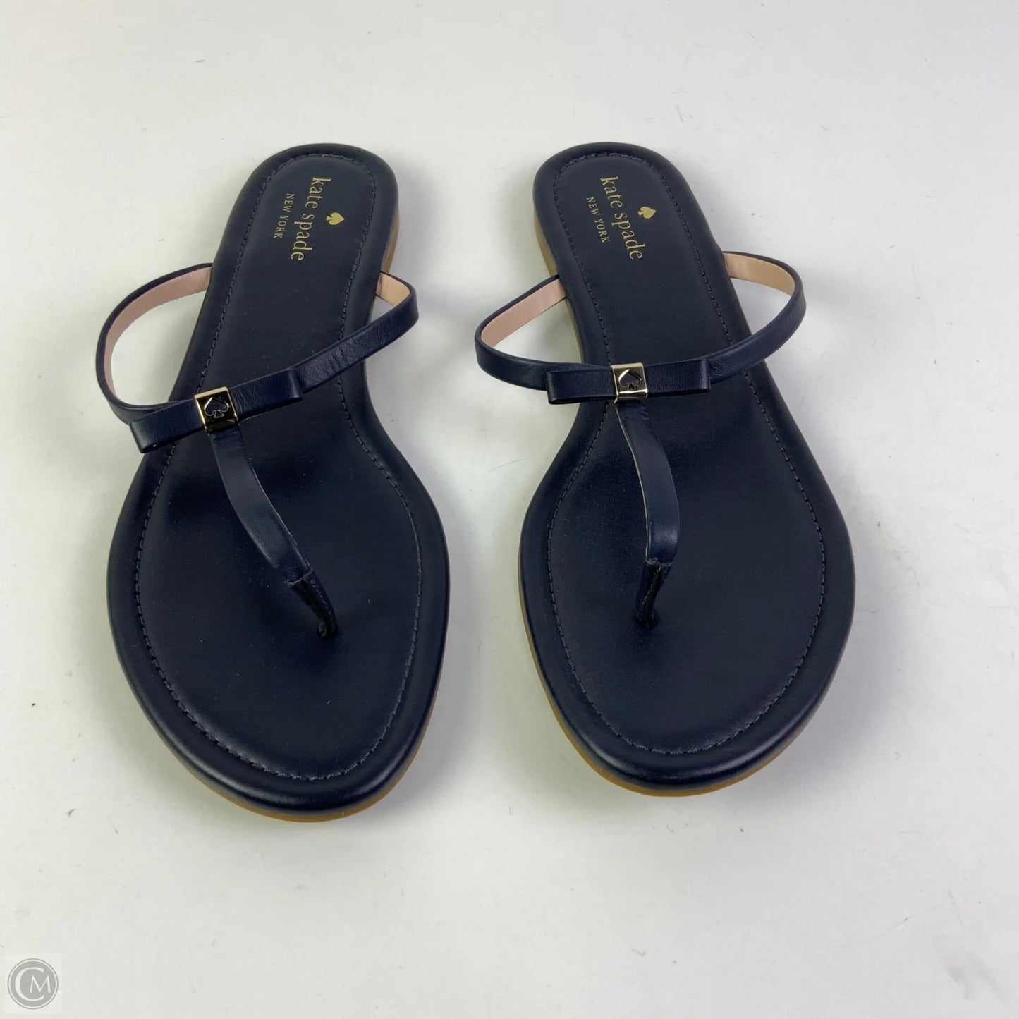 Sandals Designer By Kate Spade In Navy, Size: 11