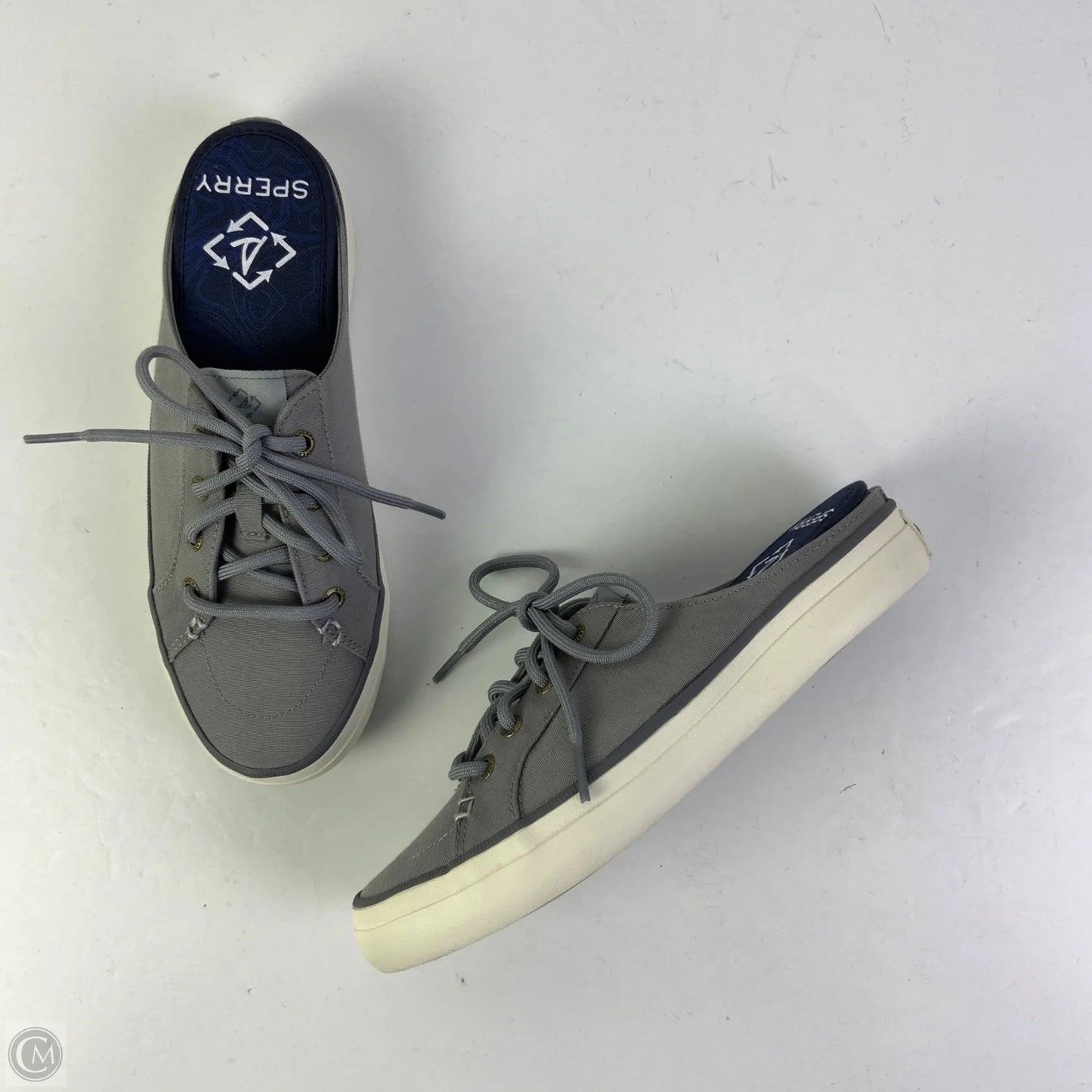 Shoes Flats By Sperry In Grey, Size: 5