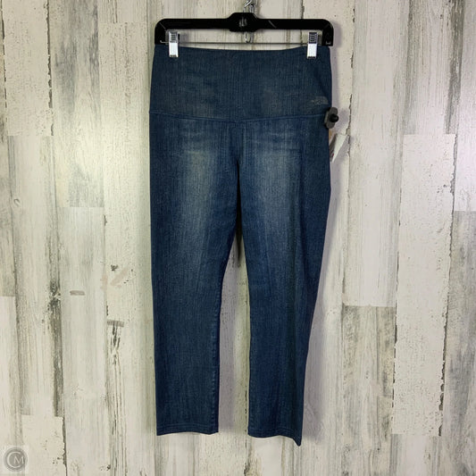 Athletic Leggings By The North Face In Blue Denim, Size: M