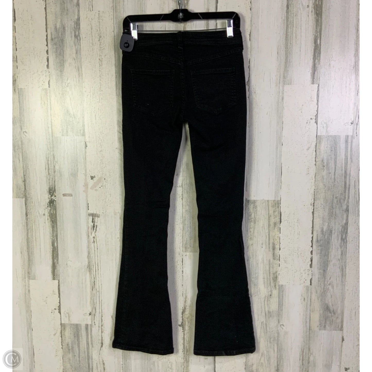 Jeans Flared By Free People In Black, Size: 0