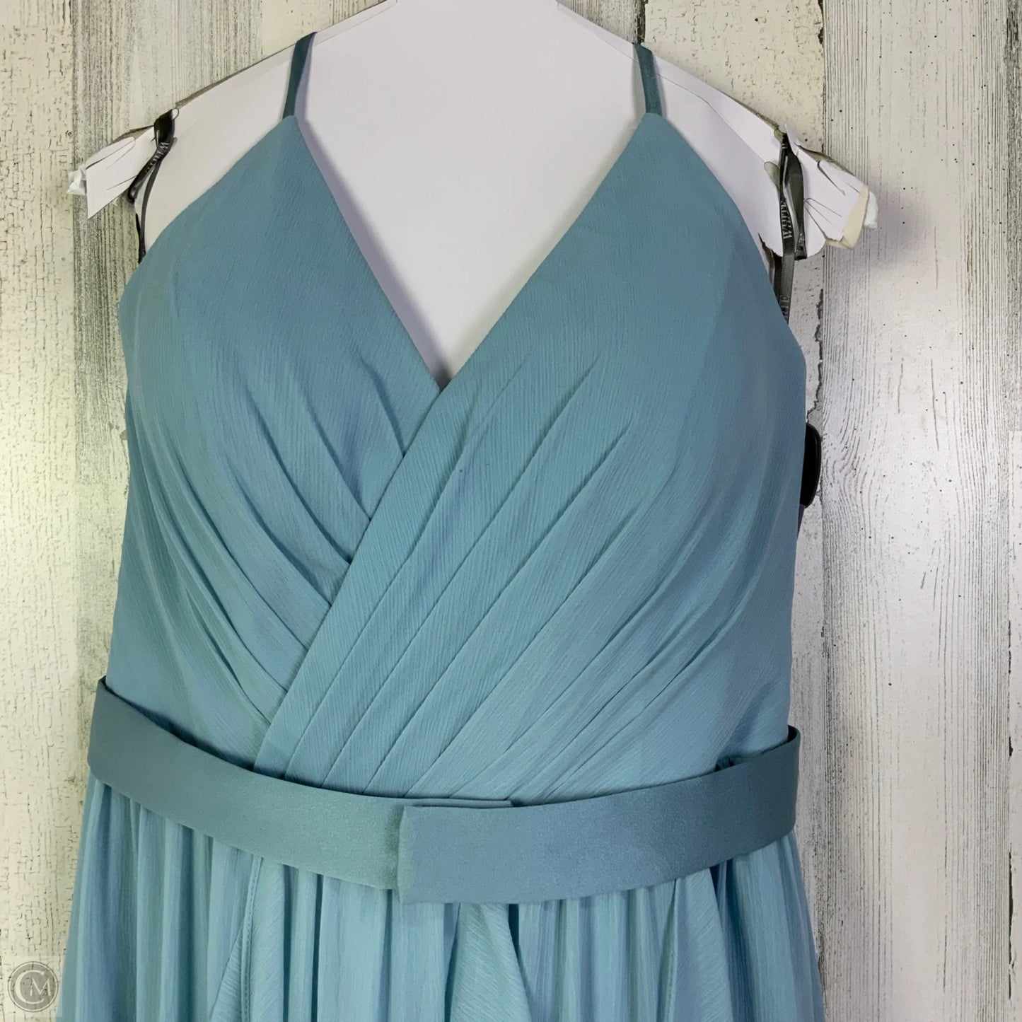 Dress Designer By Vera Wang In Blue, Size: 12