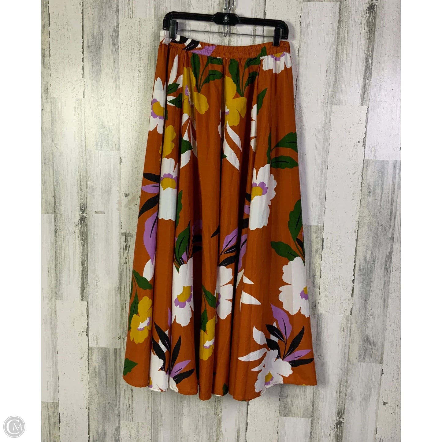 Skirt Maxi By Cato In Orange, Size: 10