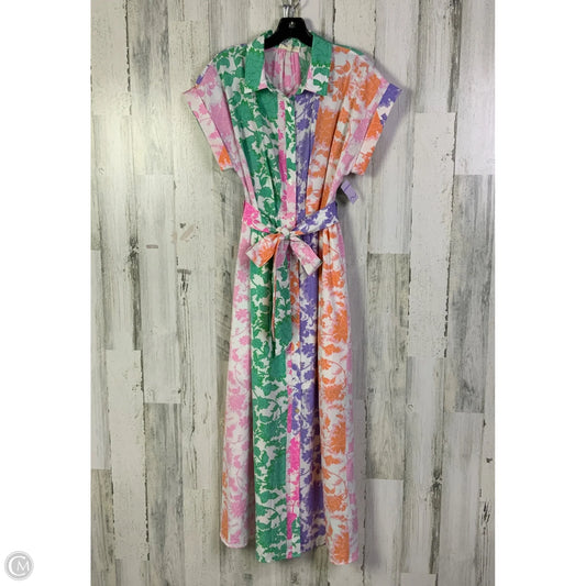 Dress Casual Maxi By Entro In Multi-colored, Size: M