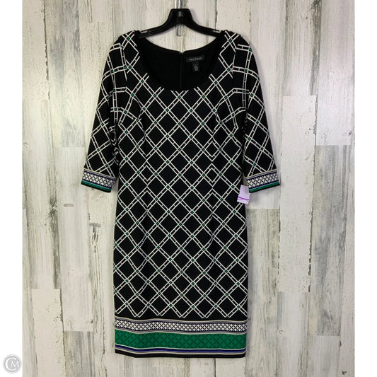 Dress Work By White House Black Market In Black & White, Size: M