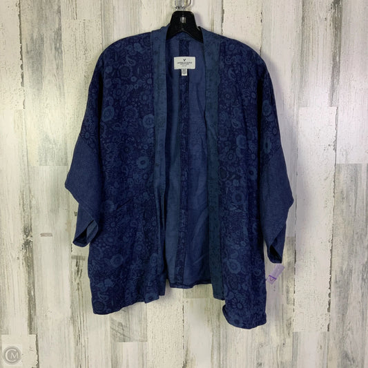 Cardigan By American Eagle In Blue, Size: Osfm