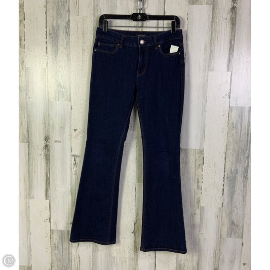 Jeans Flared By White House Black Market In Blue Denim, Size: 4