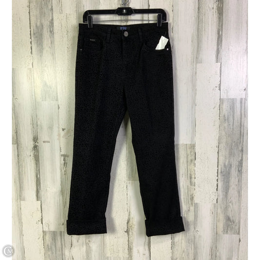 Jeans Straight By French Dressing In Black, Size: 6