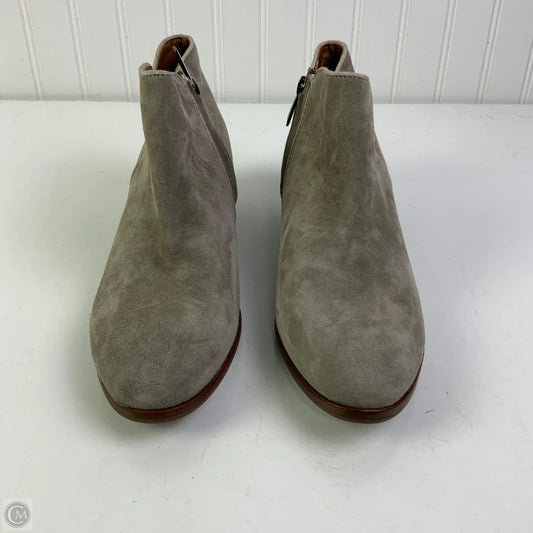 Boots Ankle Flats By Sam Edelman In Grey, Size: 9