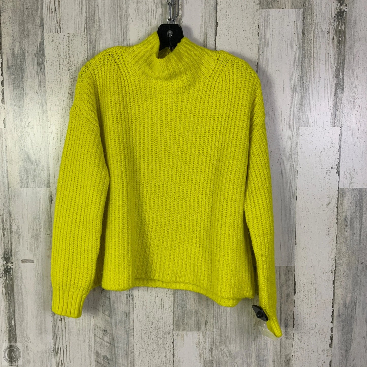 Sweater By Anthropologie In Yellow, Size: S