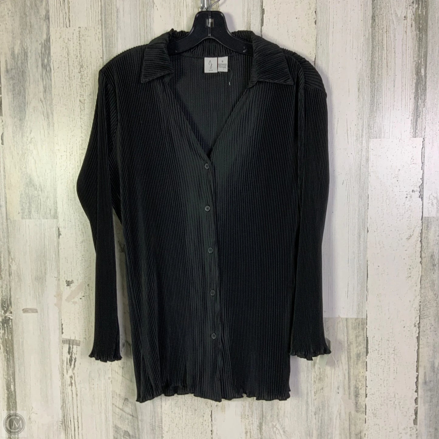 Top Long Sleeve By Joie In Black, Size: S