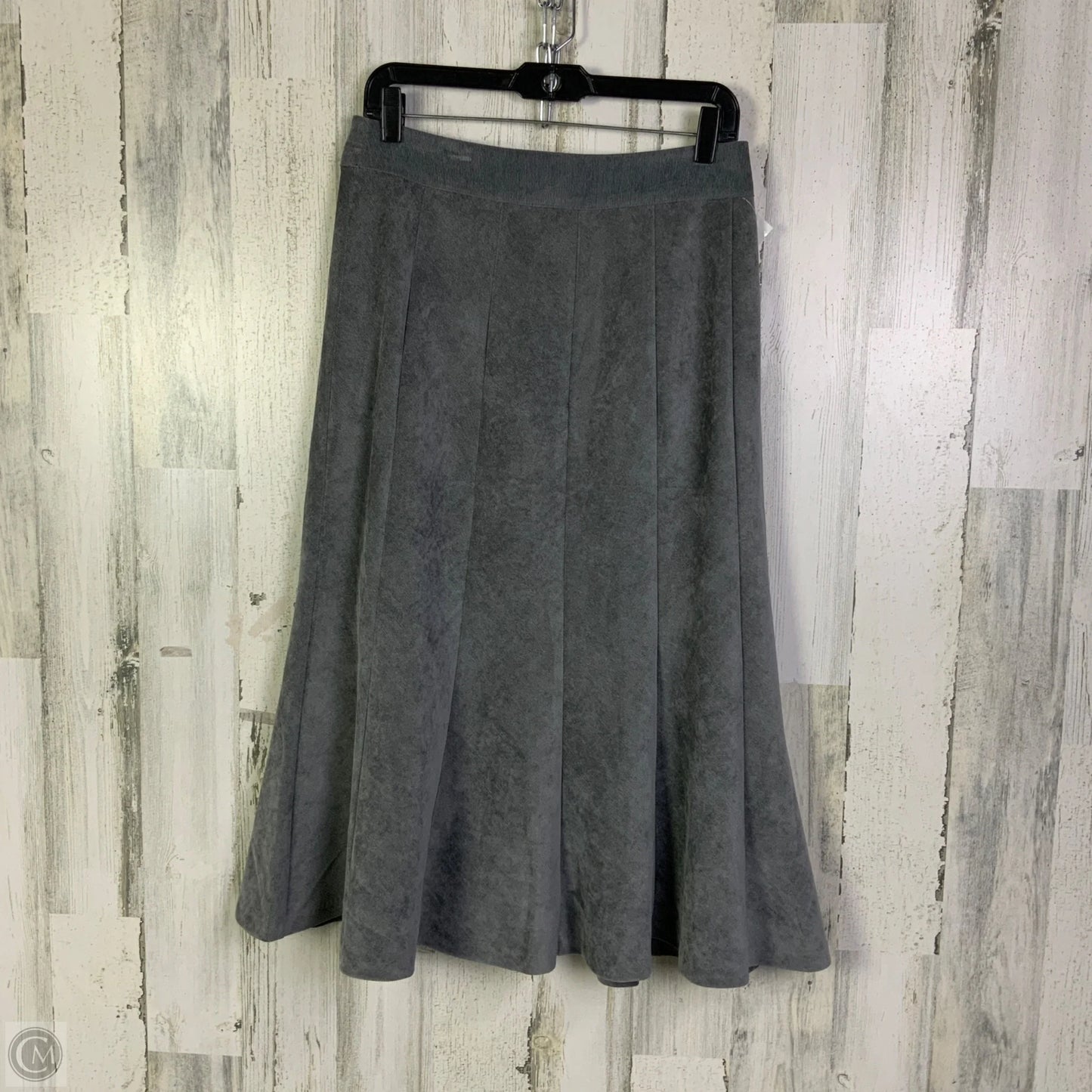 Skirt Midi By Christopher And Banks In Grey, Size: 4