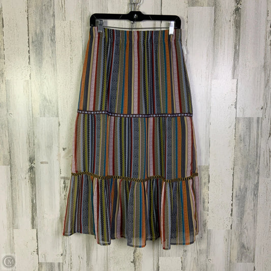Skirt Maxi By Christopher And Banks In Multi-colored, Size: 4