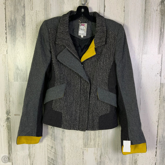 Blazer By Clothes Mentor In Grey, Size: S