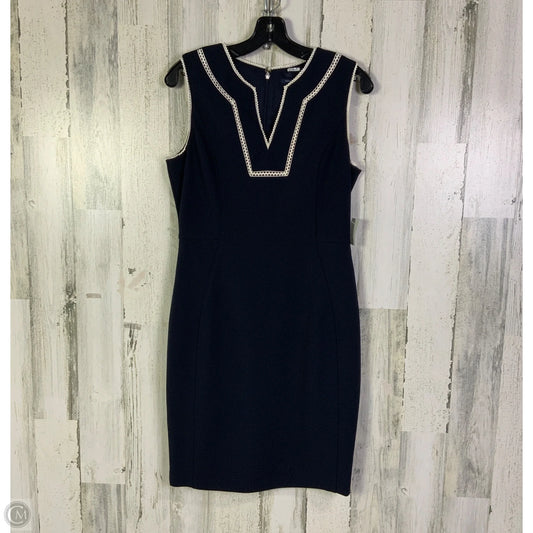 Dress Work By Tommy Hilfiger In Navy, Size: M