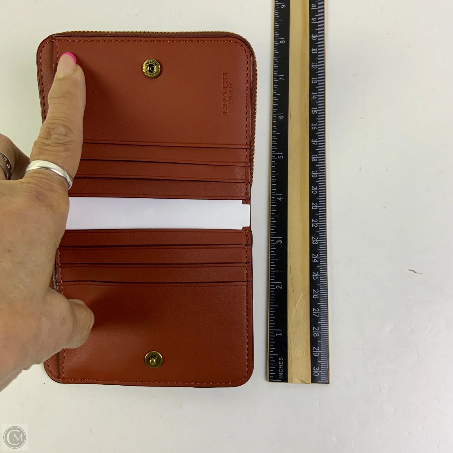 Wallet Designer By Coach, Size: Medium