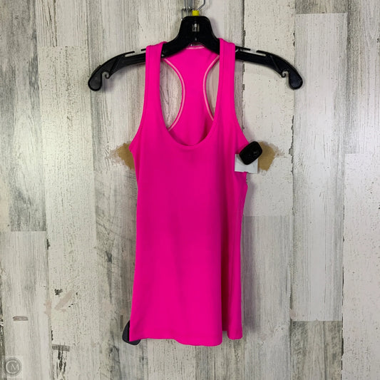 Athletic Tank Top By Lululemon In Pink, Size: 4