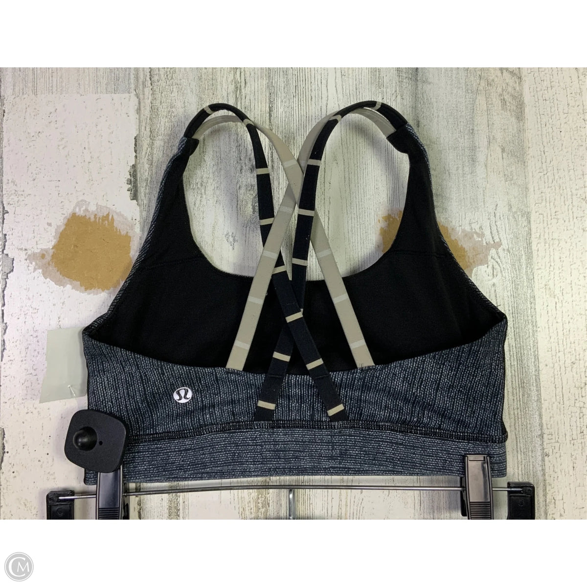 Athletic Bra By Lululemon In Grey, Size: 4