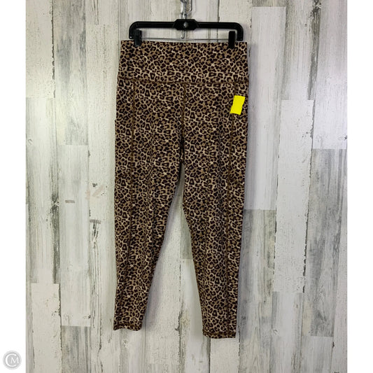 Athletic Leggings By American Eagle In Animal Print, Size: Xl