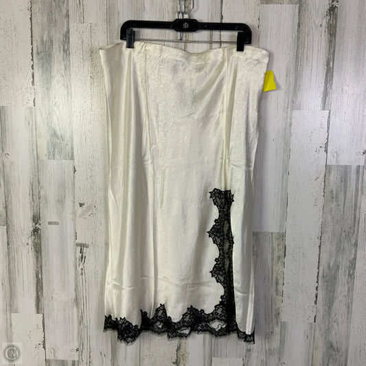 Skirt Midi By J. Crew In Cream, Size: 22