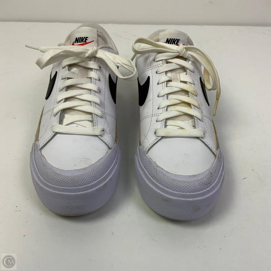 Shoes Sneakers By Nike In White, Size: 8