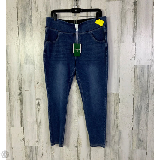 Jeans Jeggings By Halara In Blue Denim, Size: Xl