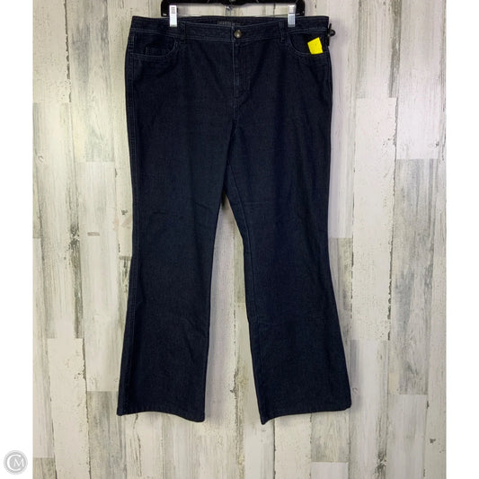 Jeans Designer By Lafayette 148 In Blue Denim, Size: 16