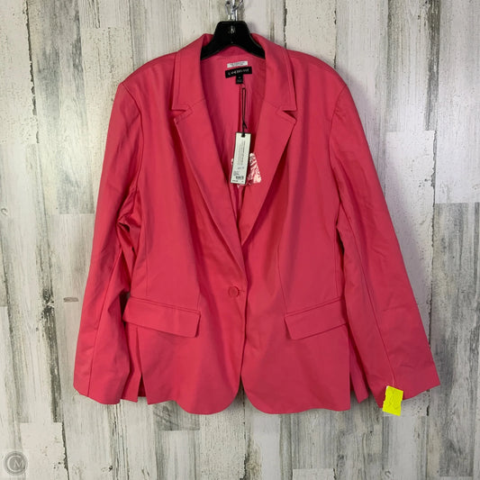 Blazer By Lane Bryant In Pink, Size: 3x