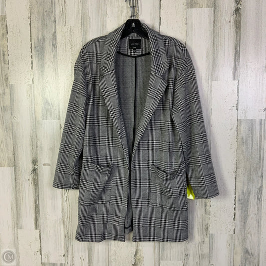 Blazer By Love Tree In Black & White, Size: L