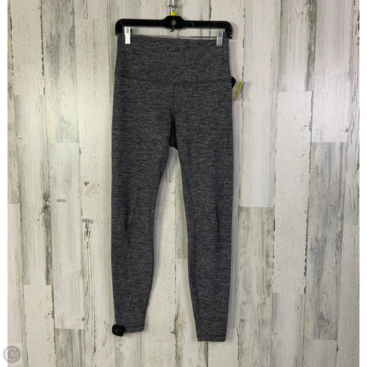 Athletic Leggings By Lululemon In Grey, Size: 8
