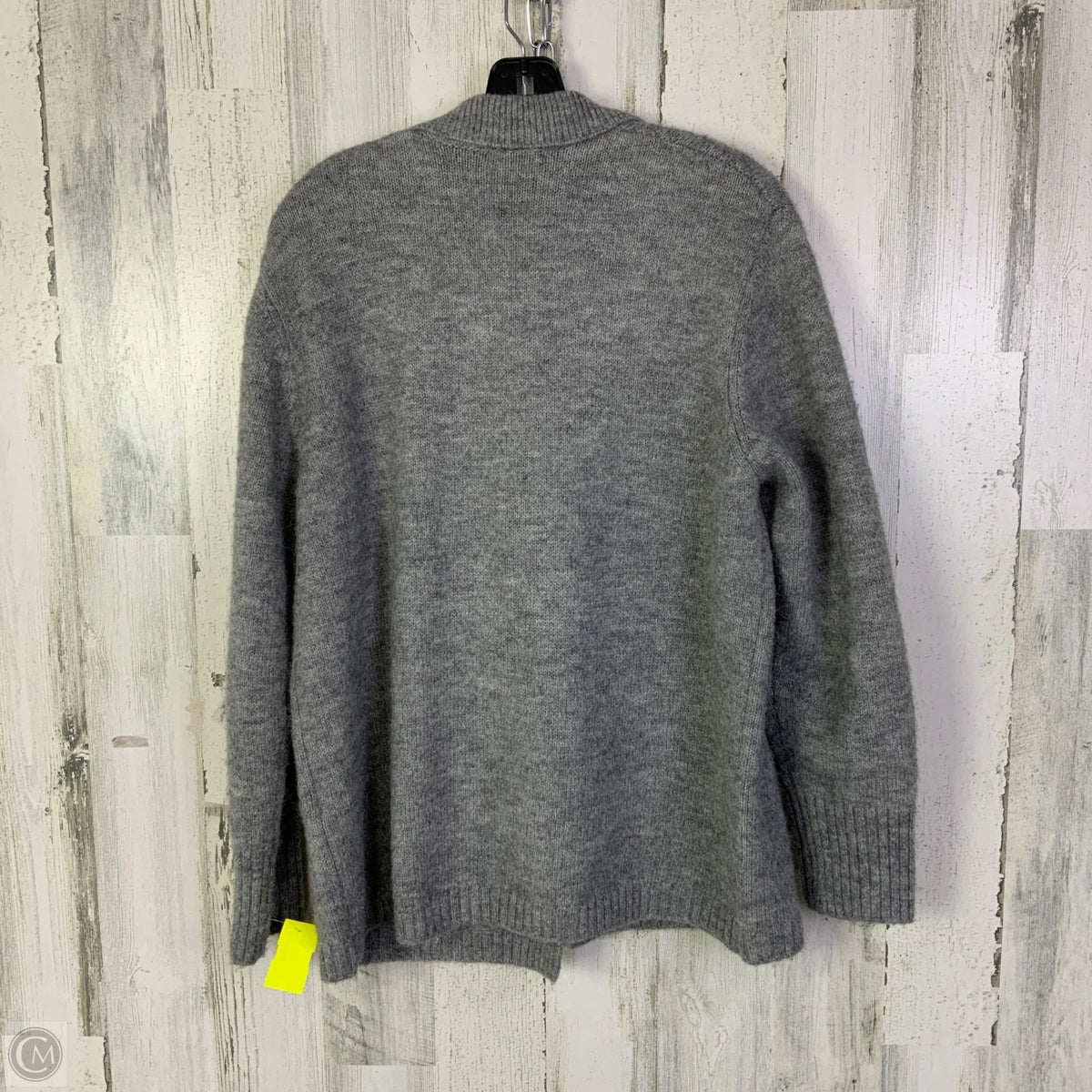 Sweater Cardigan By Max Studio In Grey, Size: L
