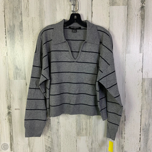 Sweater By French Connection In Grey, Size: Xl