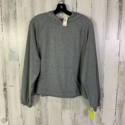 Athletic Sweatshirt Hoodie By Offline In Grey, Size: S