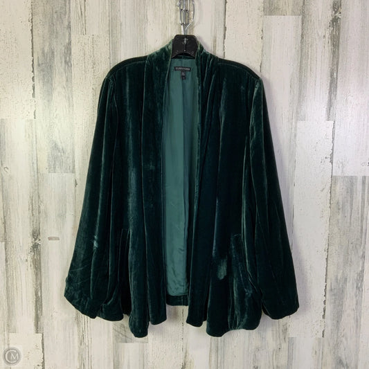 Cardigan By Eileen Fisher In Tie Dye Print, Size: L