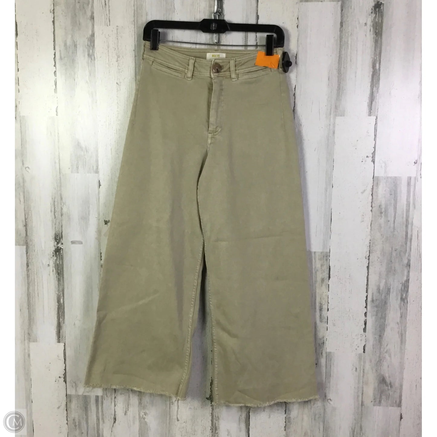 Jeans Cropped By Maeve In Brown, Size: 8