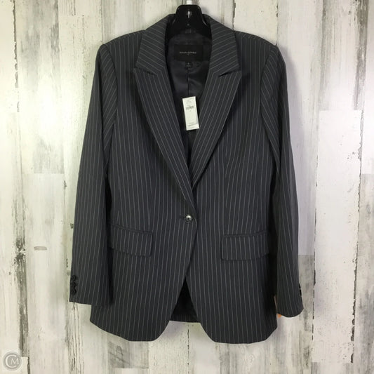 Blazer By Banana Republic In Grey, Size: S