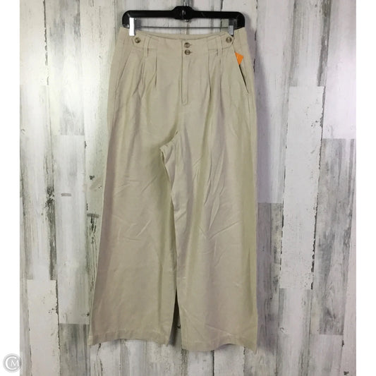Pants Wide Leg By Madewell In Cream, Size: 2p
