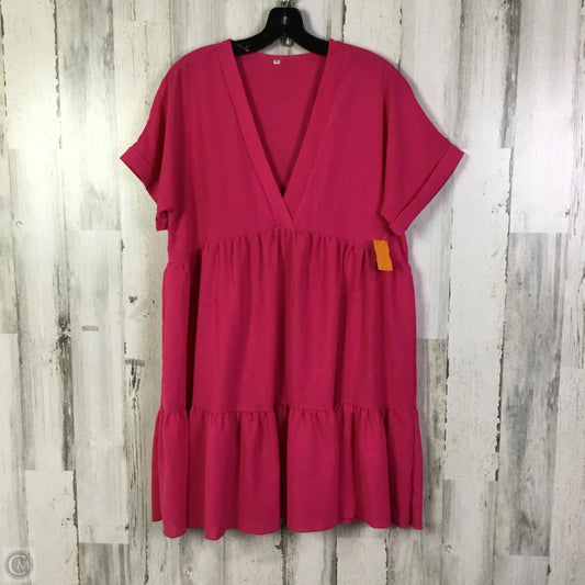 Dress Casual Short By Cmf In Pink, Size: L