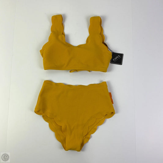 Swimsuit 2pc By Zaful In Yellow, Size: S