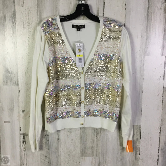 Sweater By Joseph A. In White, Size: M
