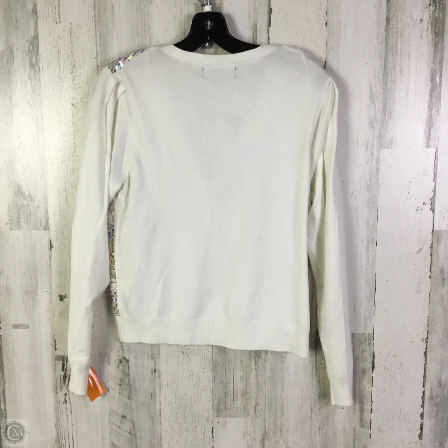 Sweater By Joseph A. In White, Size: M