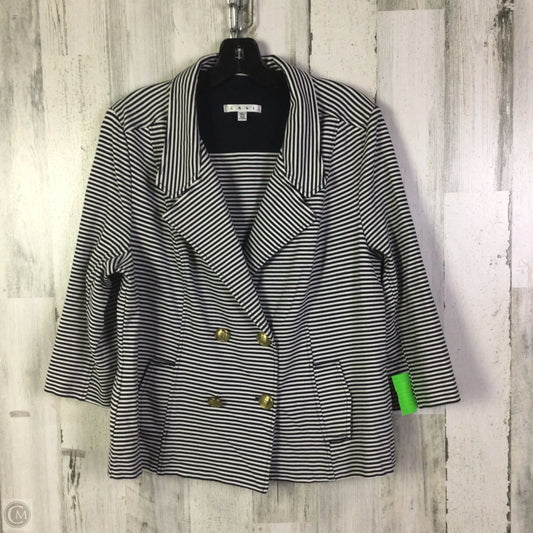 Blazer By Cabi In Black & White, Size: Xl