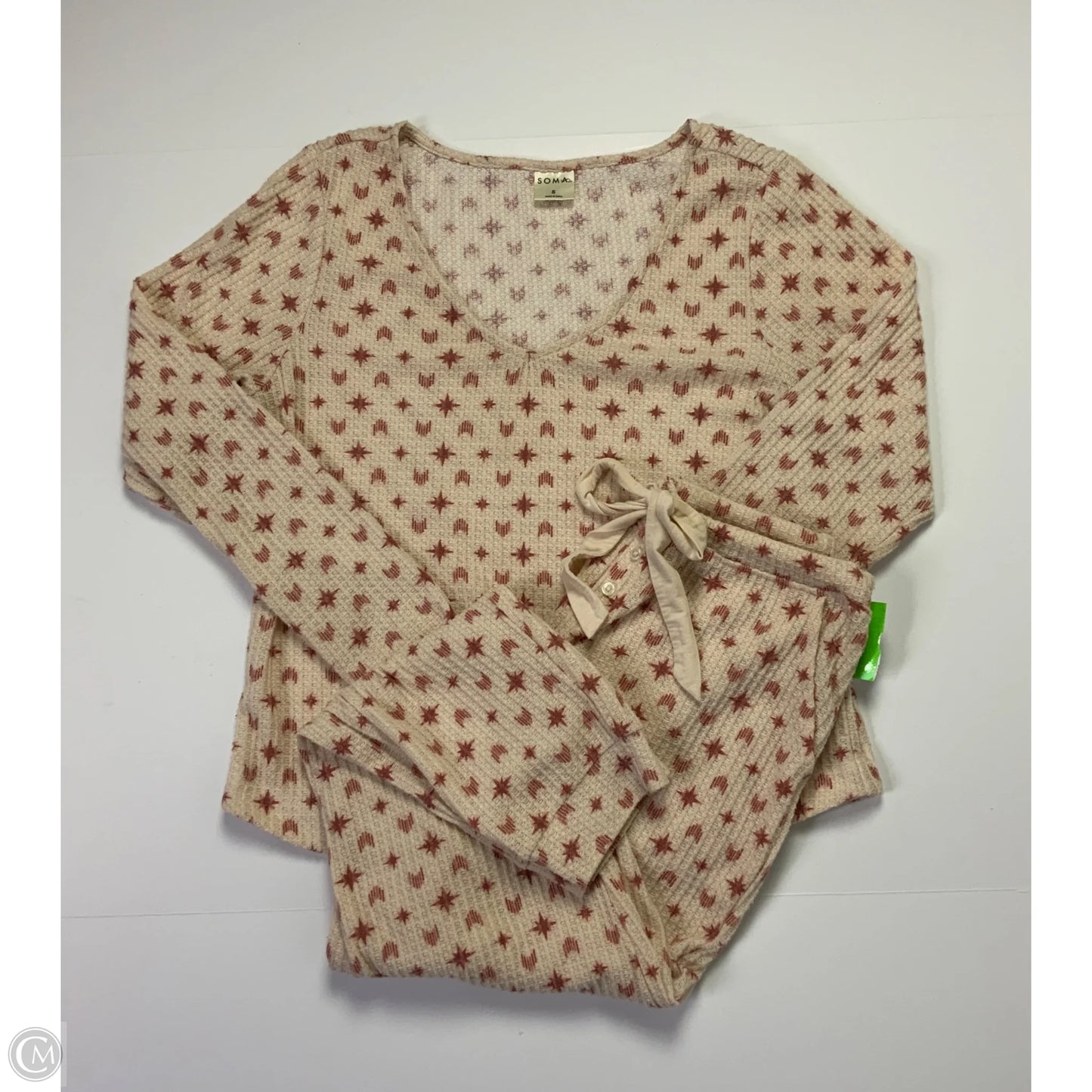 Pajamas 2pc By Soma In Pink, Size: S