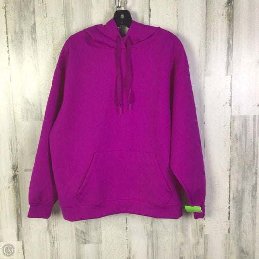 Sweatshirt Hoodie By Clothes Mentor In Purple, Size: Xs