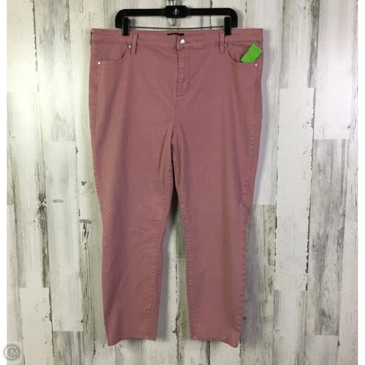 Jeans Skinny By Buffalo David Bitton In Pink, Size: 18