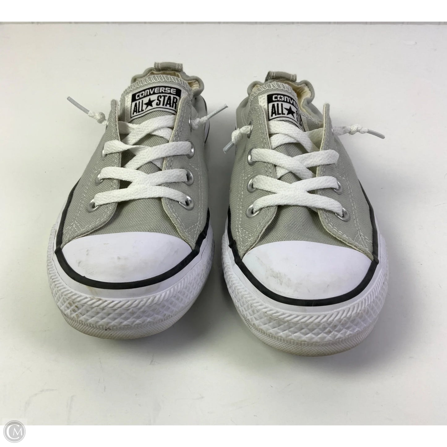 Shoes Sneakers By Converse In Green & White, Size: 9.5