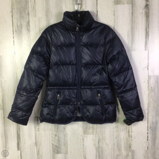 Coat Puffer & Quilted By Banana Republic In Navy, Size: Xs